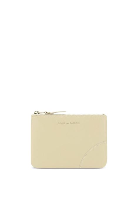zip wallet unisex ecrù COMME DES GARÇONS WALLET | SA8100802
